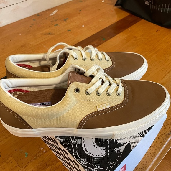 Vans Shoes Mens Skate Era Nubuck And Brown Vans New Poshmark